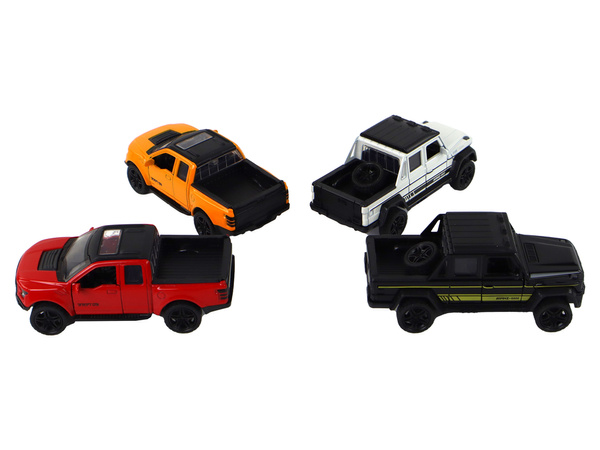 Car Vehicle with Trailer 1:36 Sounds of Light 4 Colors