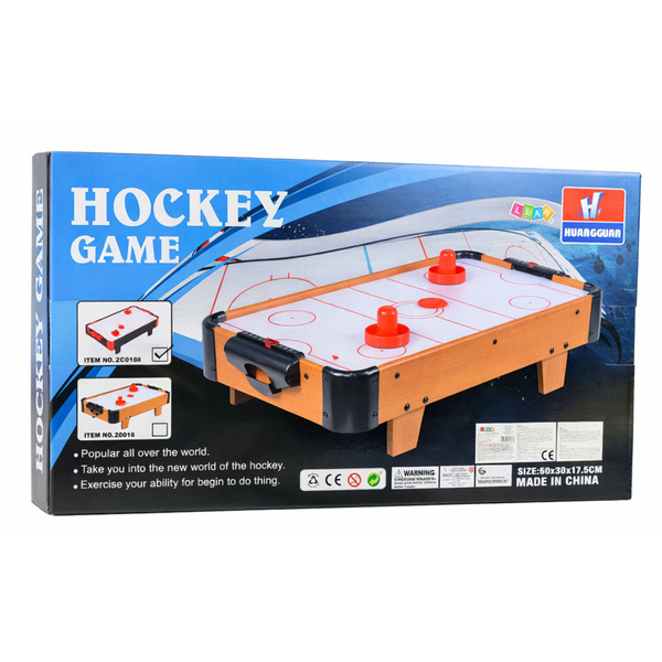 Mini Air Hockey Table Arcade Game For Kids Wooden
