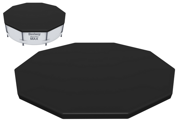Abdeckung für einen 305-cm-Rack-Pool Bestway 58036