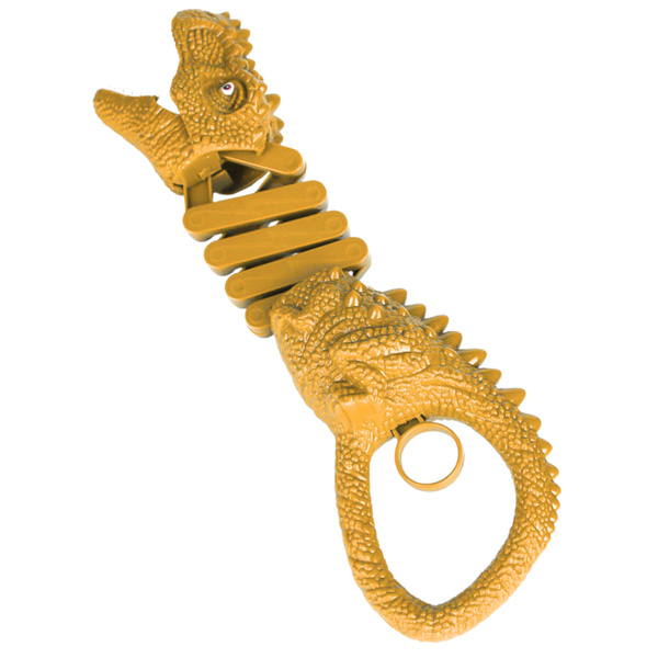 Biting Dinosaur Grapple Gun Brown