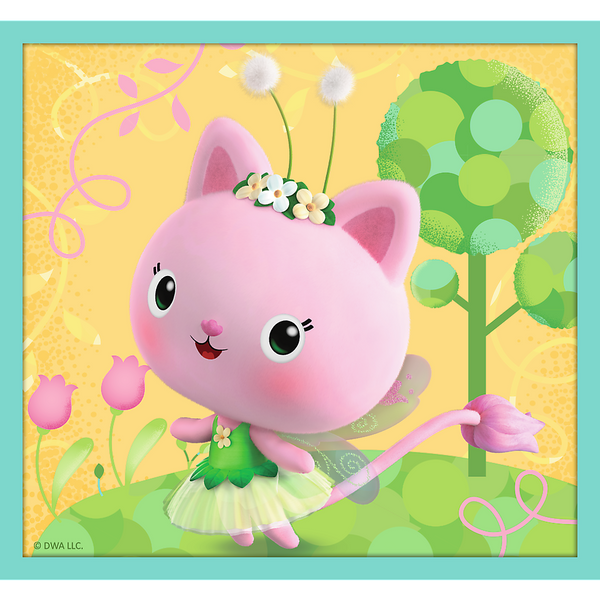 Puzzle - 10w1 - W świecie Gabi - Koci Domek Gabi - Trefl 96003