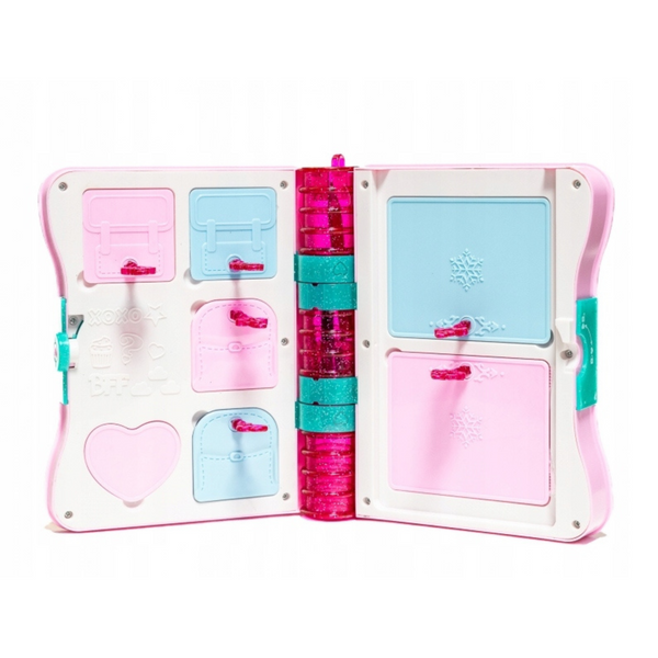 Secret Diary Padlock Notebook Locker Key Accessories Pink