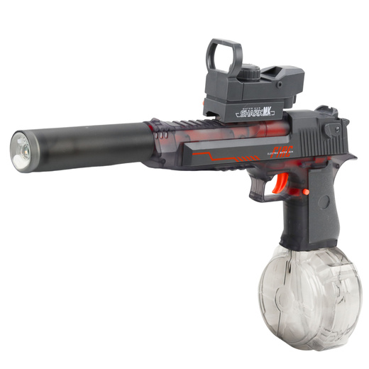 Elektryczny Pistolet Broń Na Wodę Podświetlenie LED Zasięg 8M 