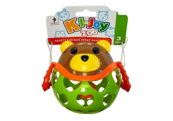 Rattle Teether Bear 11 cm