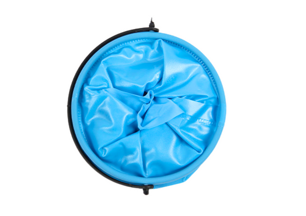 Folding Bucket Multifunctional PVC For Water Blue
