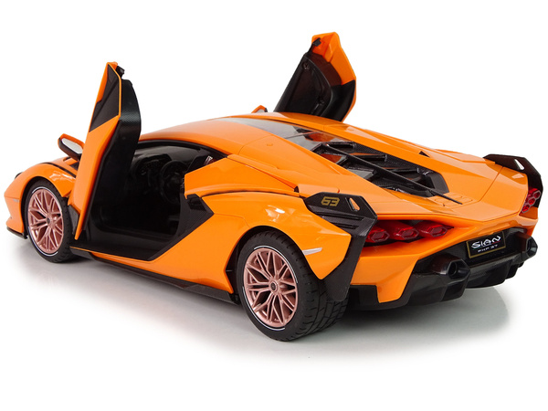 Car R/C Lamborghini Sian FKP 37 Rastar 1:14 Pilot Orange
