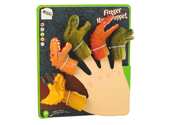 Fingerpuppen Dinosaurier Tiere 5-tlg.
