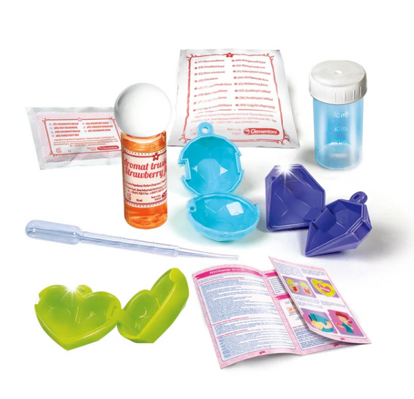 Wissenschaftlicher Spaß Lippenbalsam-Labor Set Polnische Sprache Clementoni 50066