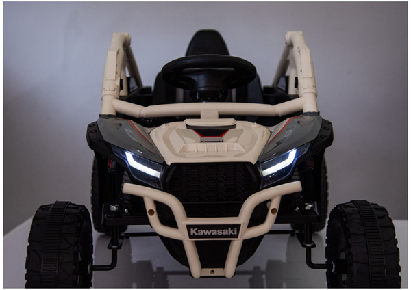 Kawasaki JS330 24V5Ah Battery Car Black and Beige