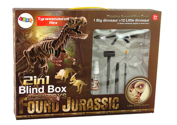 Archäologie 2-in-1 Dinosaurier-Skelett Tyrannosaurus Set