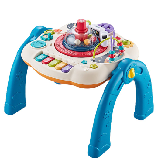 Educational Table Interactive Buildable Surface 2in1 Blue