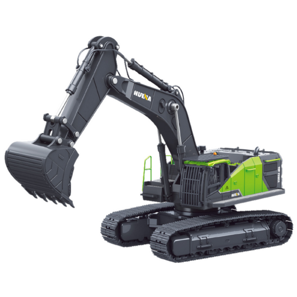 Huina Metal Crawler Excavator Green 1:50