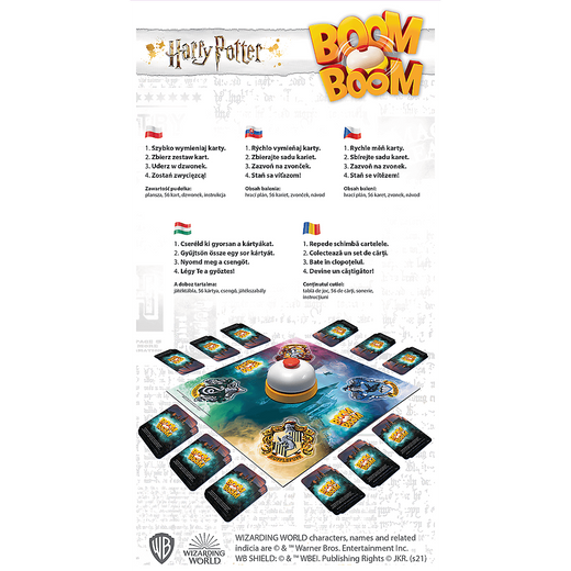 Gra zręcznościowa Boom Boom Harry Potter Trefl 02199