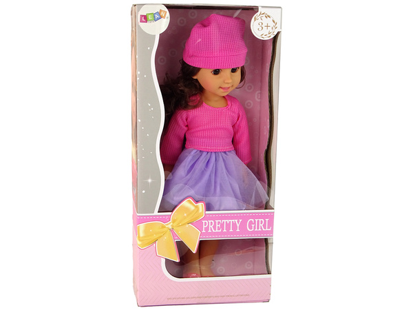 Babypuppe mit braunem Haar