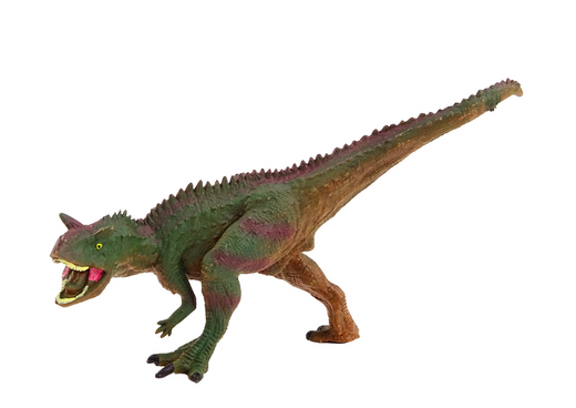 Dinosaurierfigur Carnotaurus Grün-Braun 1 Stück