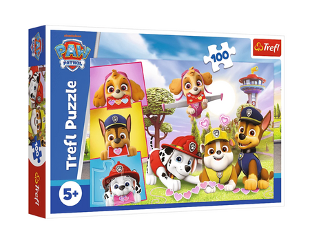 Puzzle – 100 – Furchtlose Mädchen – Paw Patrol – Trefl 16520