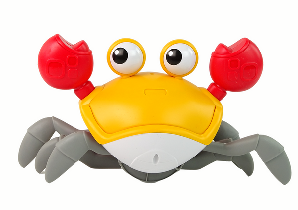 Moving Crab Interactive Sound Orange