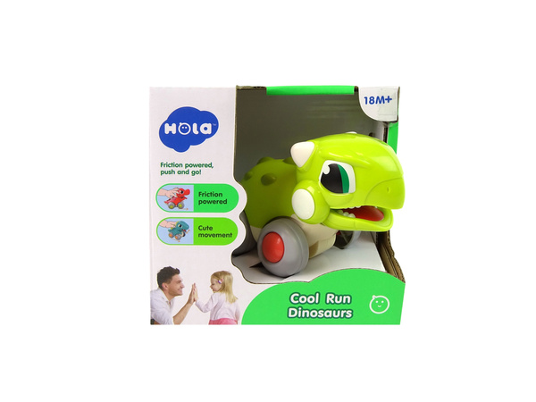 Dinosaurier auf Rädern Grüne Figur
