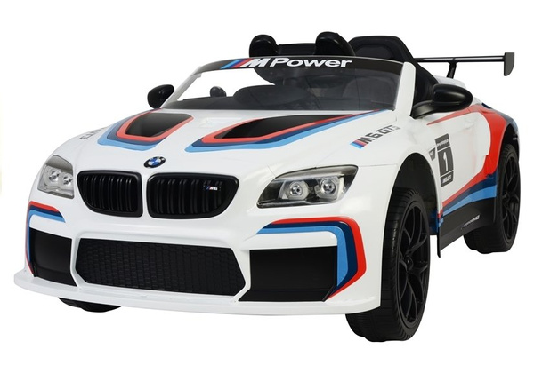 BMW M6 GT3 White - Electric Ride On The Car