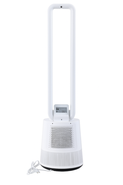 Wentylator Bezłopatkowy Podłogowy Oscylacja Timer Wyświetlacz LCD PILOT