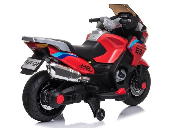 Kinderbatterie Motorrad XMX609 Modell Rot