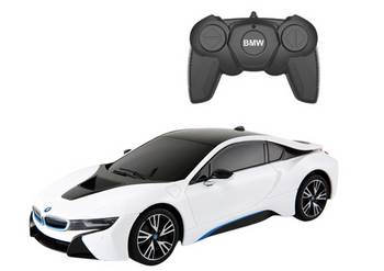 RC Car 1:18 Rastar BMW I8 White