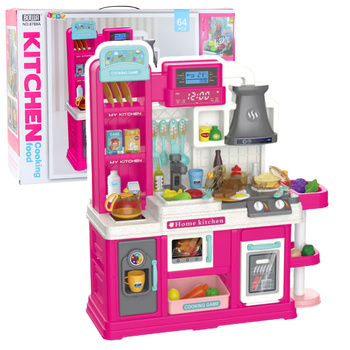 Kinderküche Wasserkreislauf Farbwechsel Lebensmitteldampf Rosa 64 Stück.