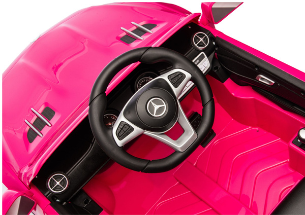 S506 Rosa Elektro-Kinderauto Mercedes SL500