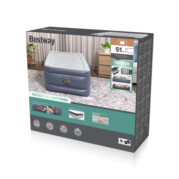 Inflatable Mattress with Pump 191 x 97 x 51 cm Bestway 6713G