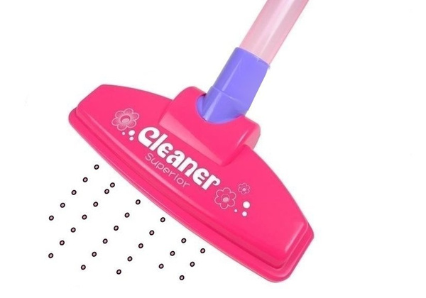 Kids Vacuum Cleaner With Realistic Sound Effects And Sucking Function