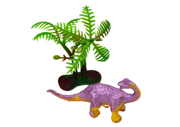 Auto Dinosaurier mit Ei Auto mit Anhänger Figuren Set 4-tlg.