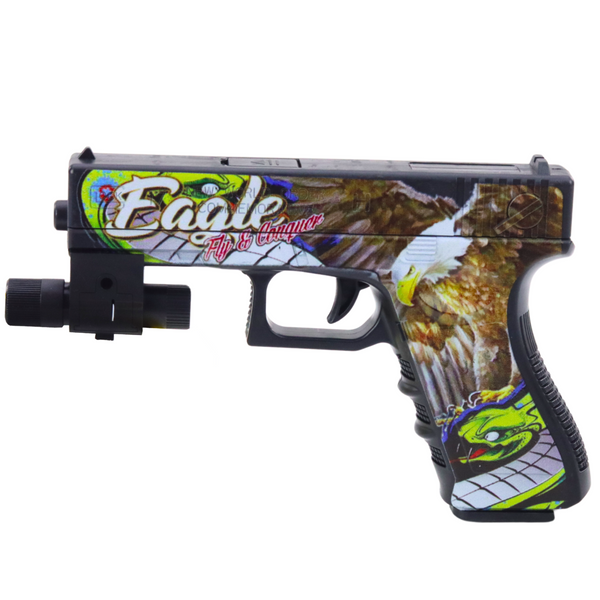 Water Ball Gun Foam Darts Laser Print Eagle