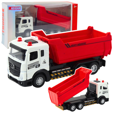 Truck Tipper Metal Cab Movable Box Lights Sounds