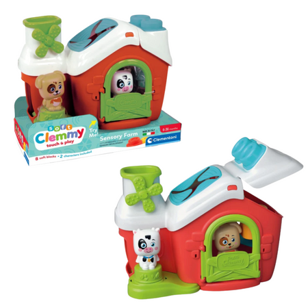 Clemmy Sensory Farm Sorter  Dog & Cow Clementoni 17993