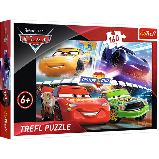 Puzzle - 160 - Zwycięski wyścig - Disney Cars 3 - Trefl 15356