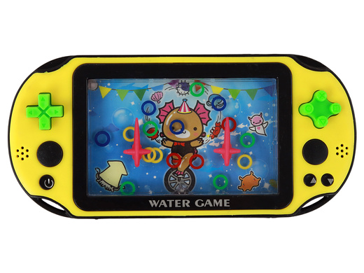 Wasser-Arcade-Spielekonsole, gelbes Pad, Unterwasserwelt