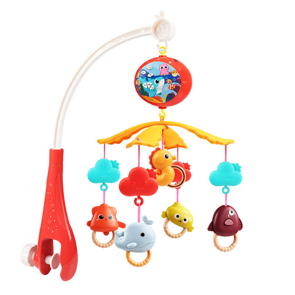 Carousel for Crib Remote Control Projector Sounds Red