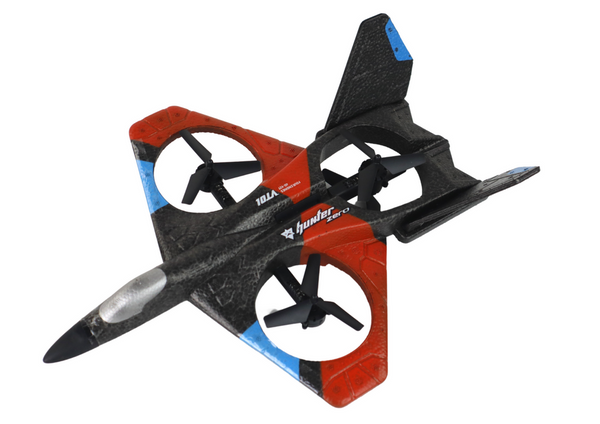 Quadcopter RC Fighter Ferngesteuertes Flugzeug Rot
