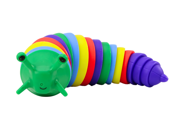 Flexible Snail Caterpillar Worm Sensory Antistress Colorful