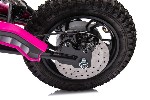 Battery-powered motocross bike A9901 pink