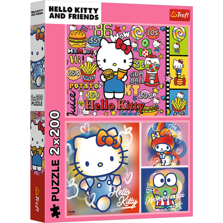 Puzzle - 2x200 - Hello Kitty und Freunde - Hello Kitty 13336
