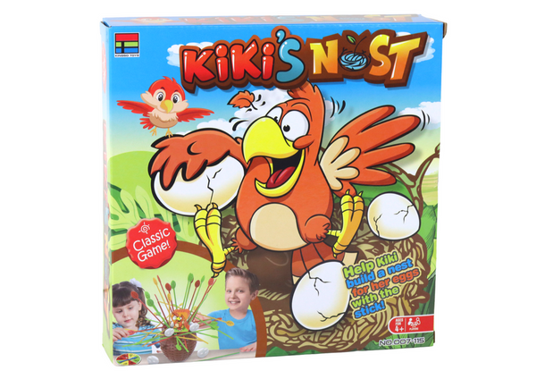 Build a Chicken Nest with Sticks Arcade Family Game