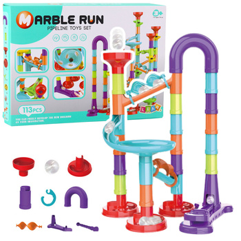 Ball Track Set Ball Track Slides Colorful Construction