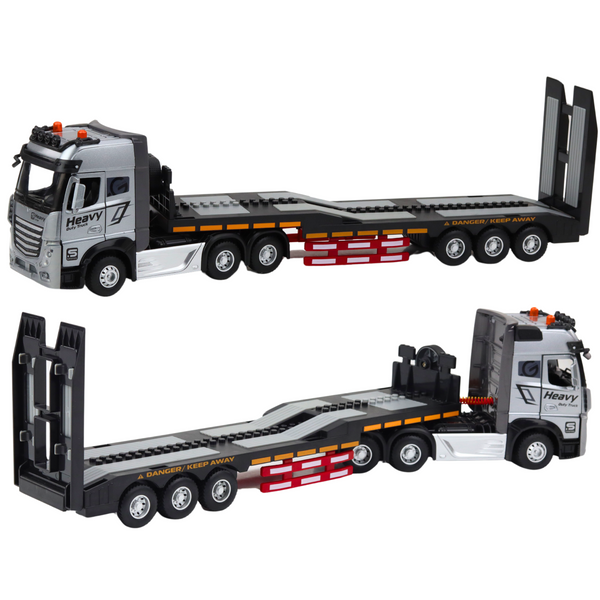 Ferngesteuerter RC Abschleppwagen mit Bagger, Licht und Geräuschen 1:24