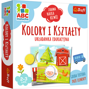 Gra edukacyjna dla dzieci Kolory i kształty ABC Malucha Trefl 01939