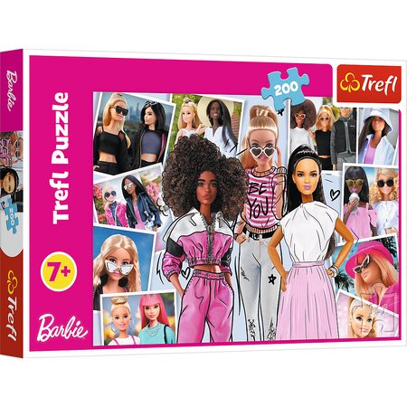 Puzzle - "200" - In the world of Barbie Trefl 13301