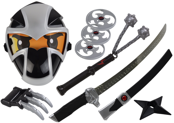 Ninja Warrior Set Sword Mask Shuriken Discs Claws Fist