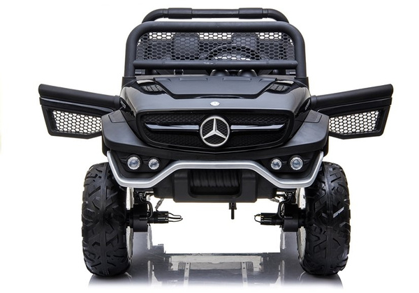 Kinderfahrzeug Mercedes Unimog Schwarz