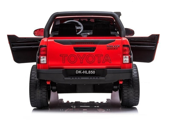 Electric Ride On Car Toyota Hilux Red Painted
