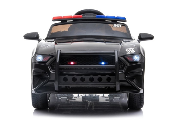 Electric Ride-On Car Police BBH0007 Black